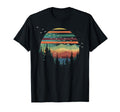 Forest Themed Pine Trees Sunset T-Shirt - Graphic Print for Adults - T-Shirt, Sweatshirt, Hoodie