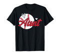 Aunt Baseball Player Auntie Proud T-Shirt - Aesthetic Graphic for Adults - T-Shirt, Sweatshirt, Hoodie