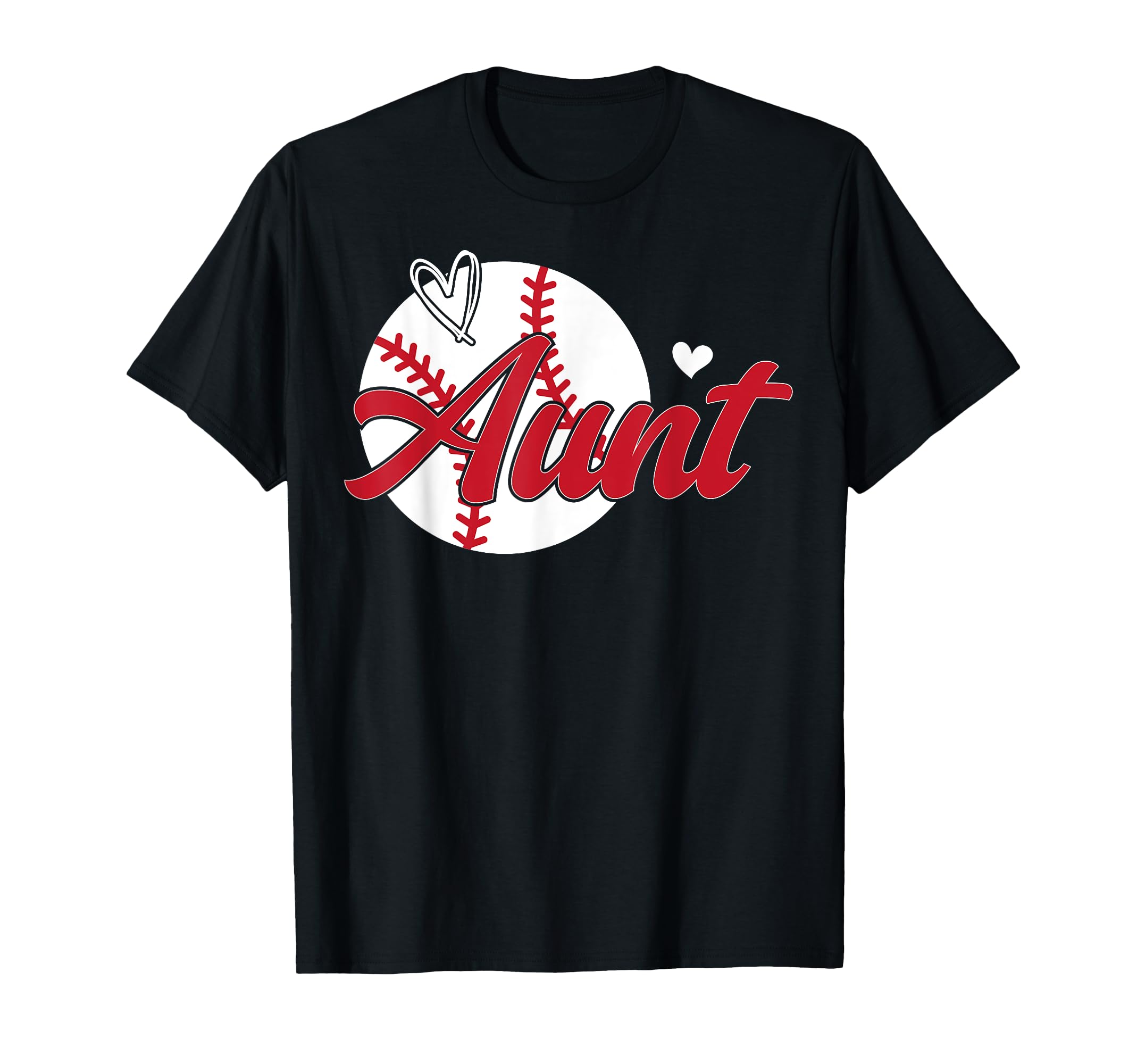 Aunt Baseball Player Auntie Proud T-Shirt - Aesthetic Graphic for Adults - T-Shirt, Sweatshirt, Hoodie