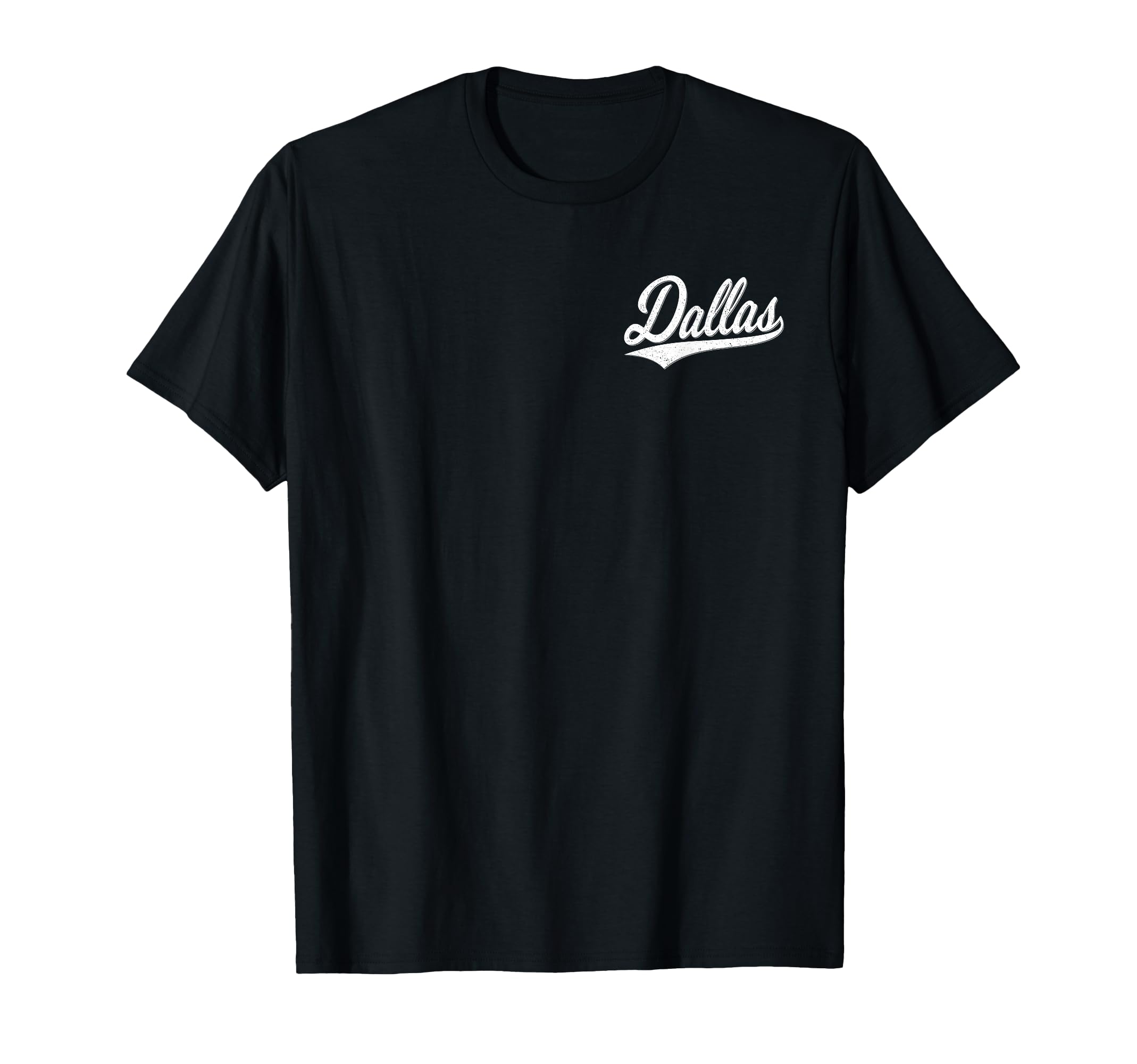 Dallas Texas Varsity Script Sports T-Shirt - Casual Everyday Wear Men Women - T-Shirt, Sweatshirt, Hoodie