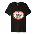 Diner Nights Neon Stars T-Shirt - Trendy Graphic for Adults - T-Shirt, Sweatshirt, Hoodie