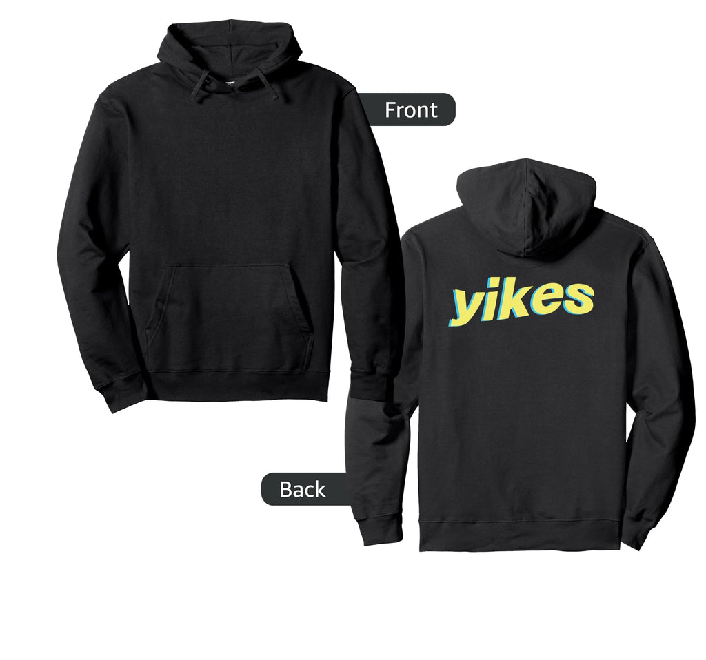 Yikes Aesthetic Vaporwave Grunge Hoodie - Unique Graphic for Adults - T-Shirt, Sweatshirt, Hoodie