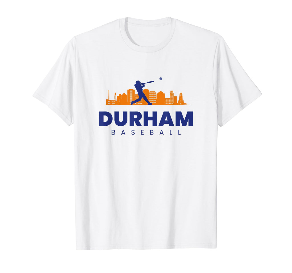 Durham Baseball Minimalist Baseball T-Shirt - Custom Art Print for Adults - T-Shirt, Sweatshirt, Hoodie
