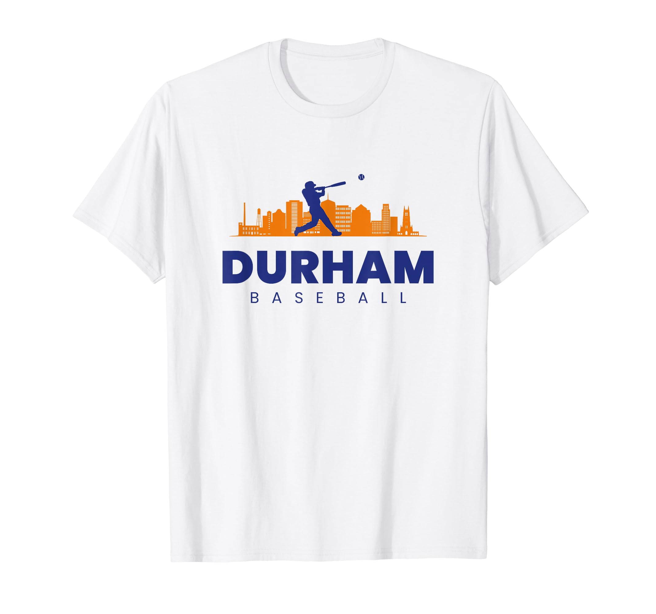 Durham Baseball Minimalist Baseball T-Shirt - Custom Art Print for Adults - T-Shirt, Sweatshirt, Hoodie