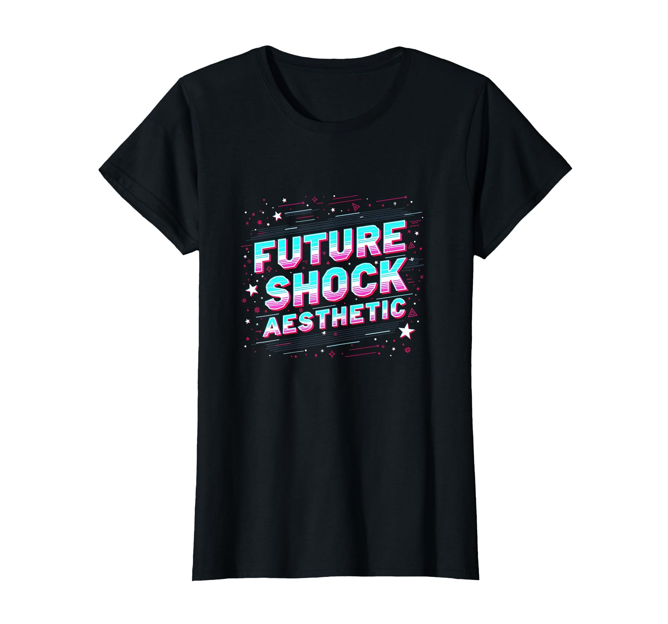Future Shock Aesthetic Y2K T-Shirt - Graphic Print for Adults - T-Shirt, Sweatshirt, Hoodie