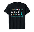 Myasthenia Gravis Awareness Peace T-Shirt - Casual Everyday Wear Unisex - T-Shirt, Sweatshirt, Hoodie