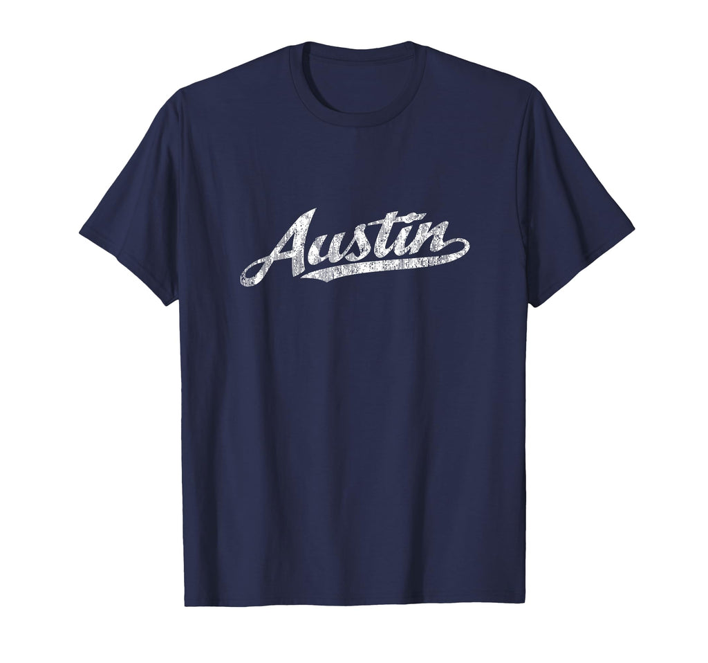 Austin Texas Tx Sports Script Gift T-Shirt - Minimalist Print Men Women - T-Shirt, Sweatshirt, Hoodie