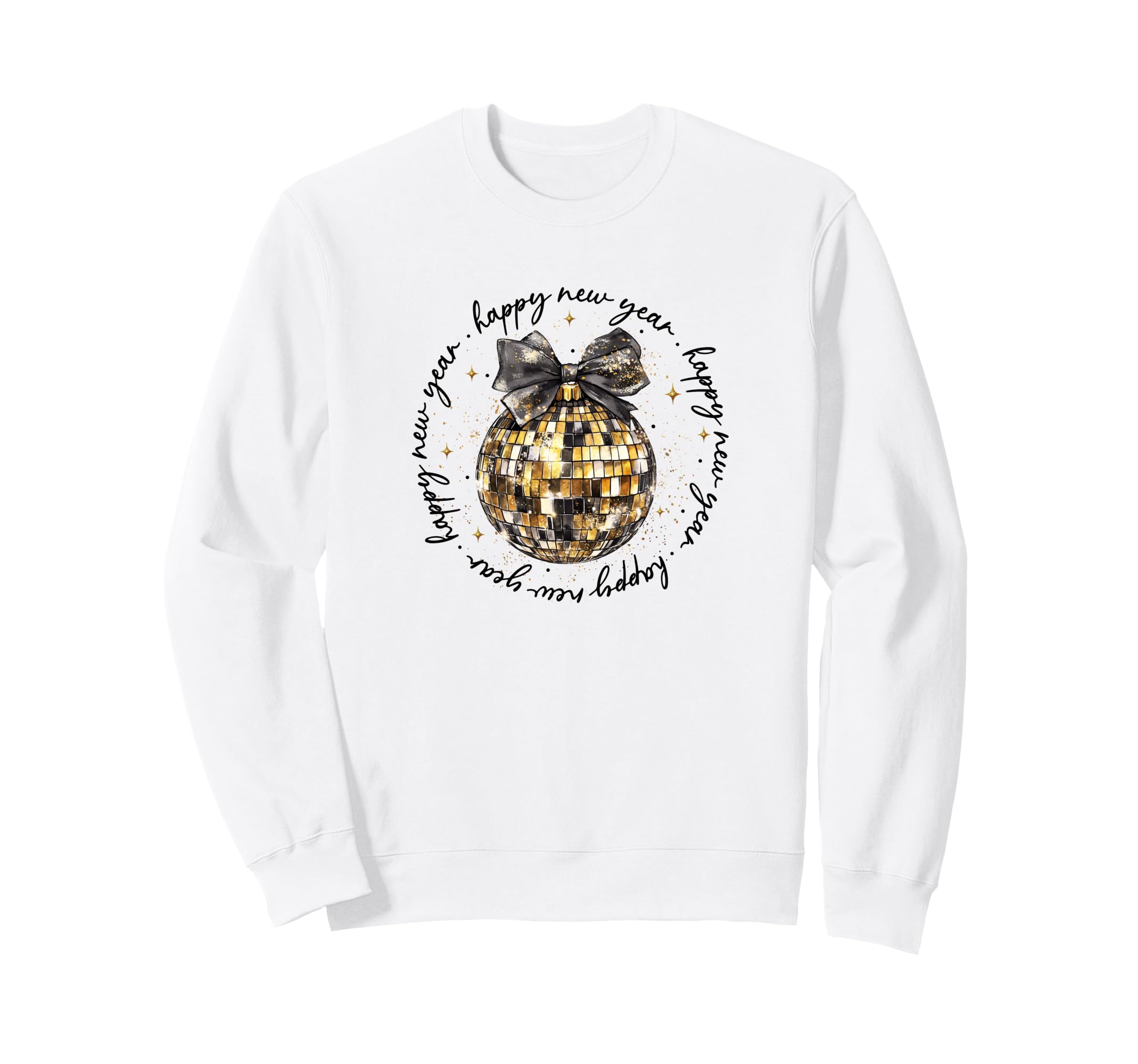 Nye Disco Ball Sweatshirt - Fun Novelty Design Unisex - T-Shirt, Sweatshirt, Hoodie