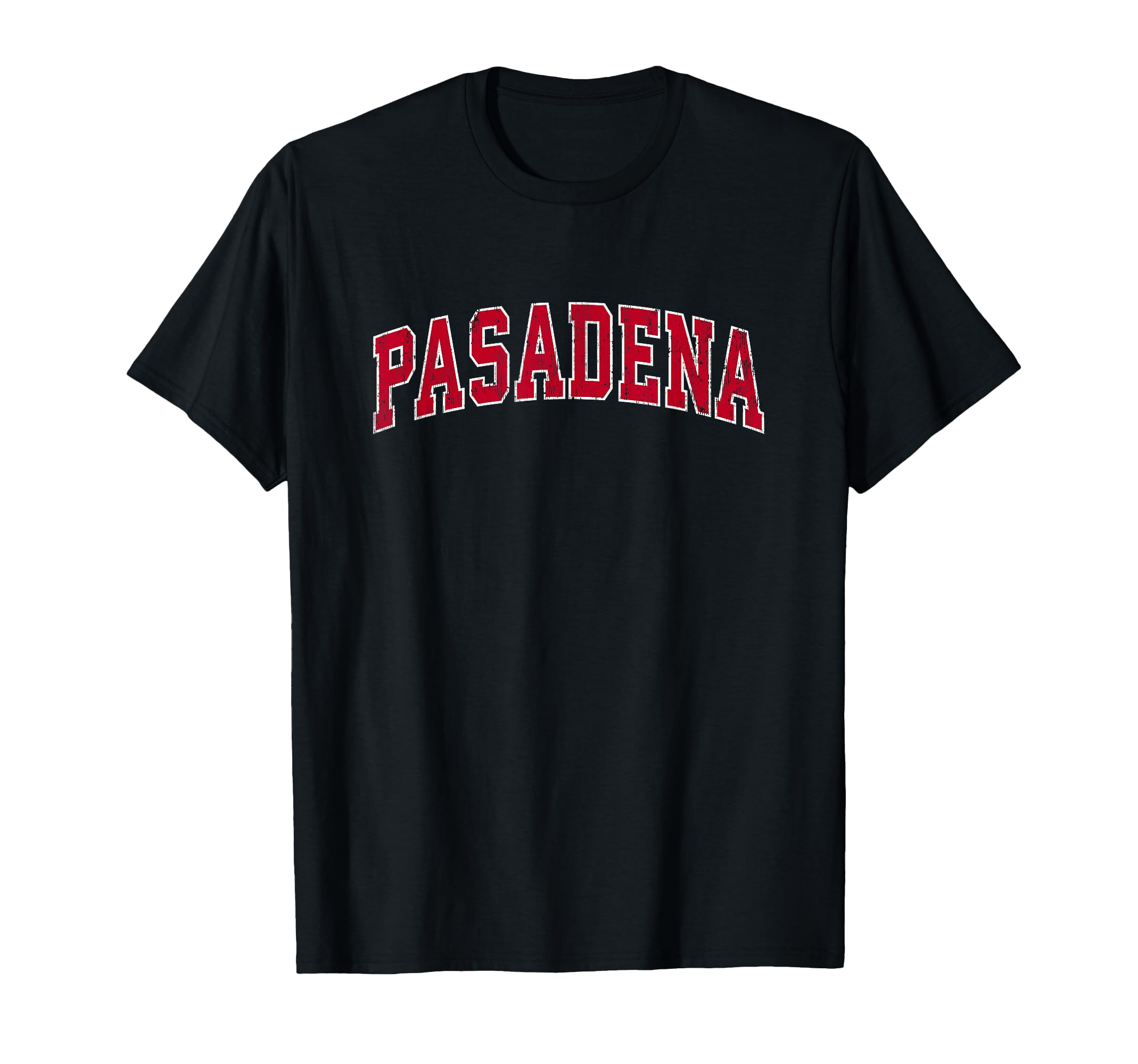 Pasadena California Ca Sports Red T-Shirt - Unique Graphic Unisex - T-Shirt, Sweatshirt, Hoodie