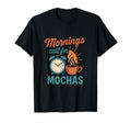 Mornings Call Mochas Diner Coffee Art T-Shirt - Unique Graphic for Adults - T-Shirt, Sweatshirt, Hoodie