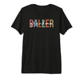 Baller Grandma Boho Softball Baseball T-Shirt - Novelty Apparel Men Women - T-Shirt, Sweatshirt, Hoodie