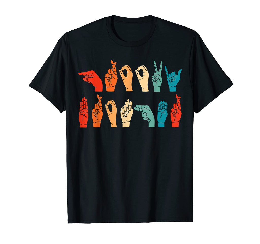 Groovy Brother Asl 70S Aesthetic T-Shirt - Unique Graphic for Adults - T-Shirt, Sweatshirt, Hoodie