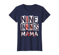 Nine Innings Mama Baseball Mom T-Shirt - Aesthetic Graphic Unisex - T-Shirt, Sweatshirt, Hoodie