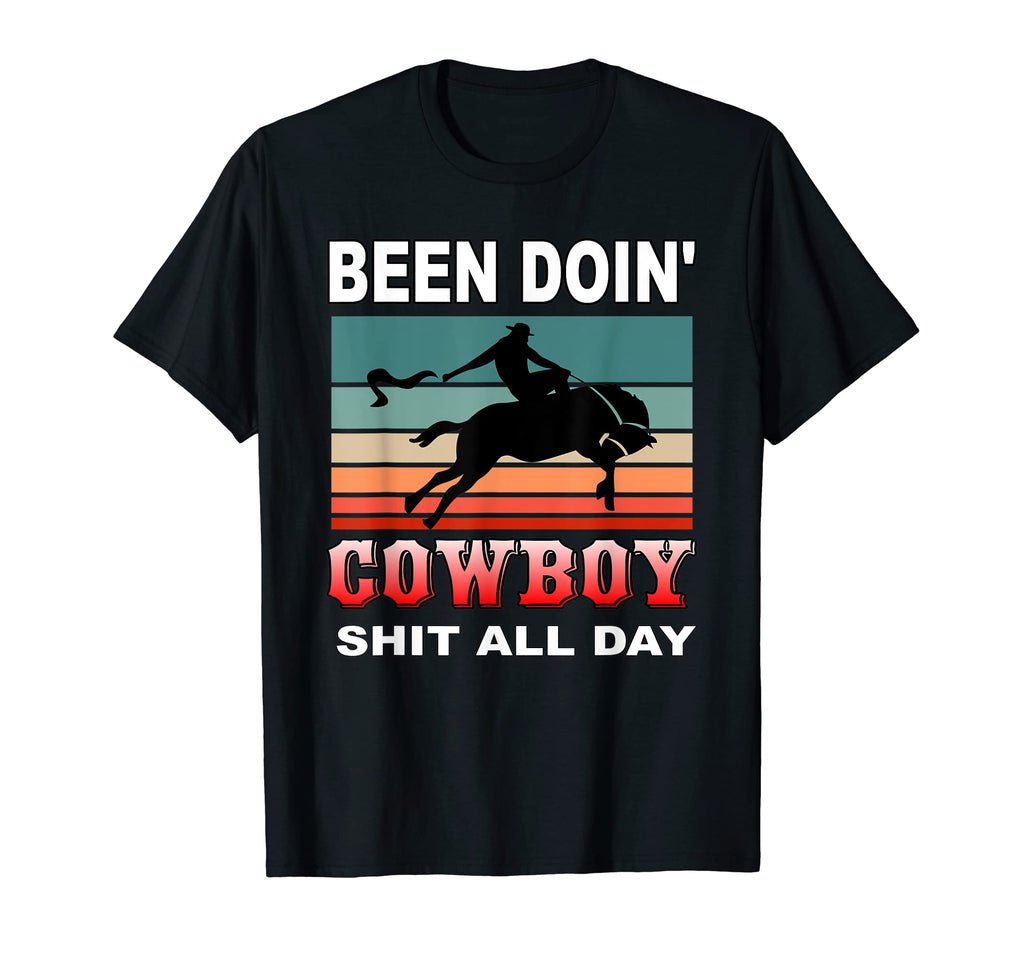 Cowboy Funny Cowboy Cowboy T-Shirt - Fun Novelty Design Unisex - T-Shirt, Sweatshirt, Hoodie