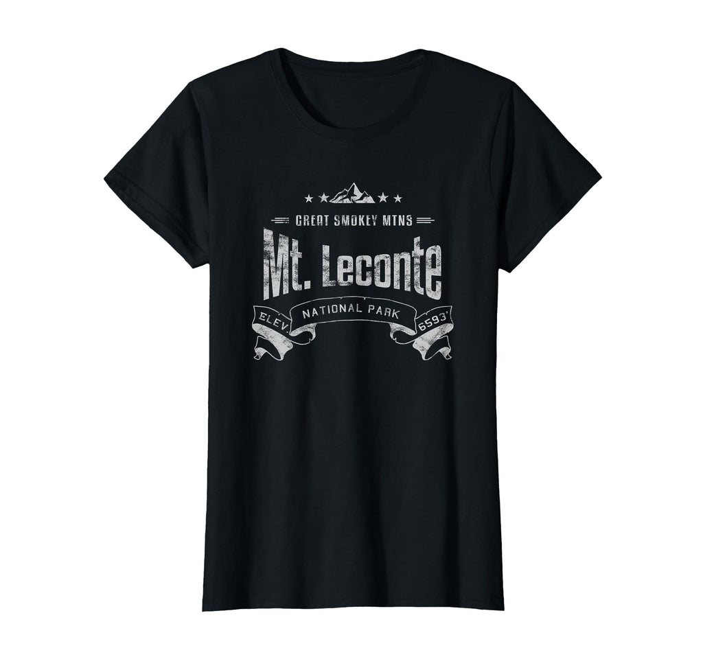Mount Mt Leconte Distressed Faded T-Shirt - Minimalist Print for Adults - T-Shirt, Sweatshirt, Hoodie