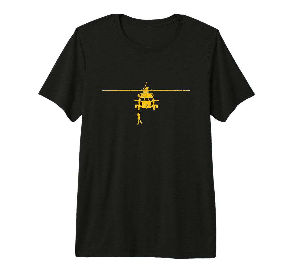 H 60 Helicopter Search And Rescue Sar T-Shirt - Fun Novelty Design Unisex - T-Shirt, Sweatshirt, Hoodie