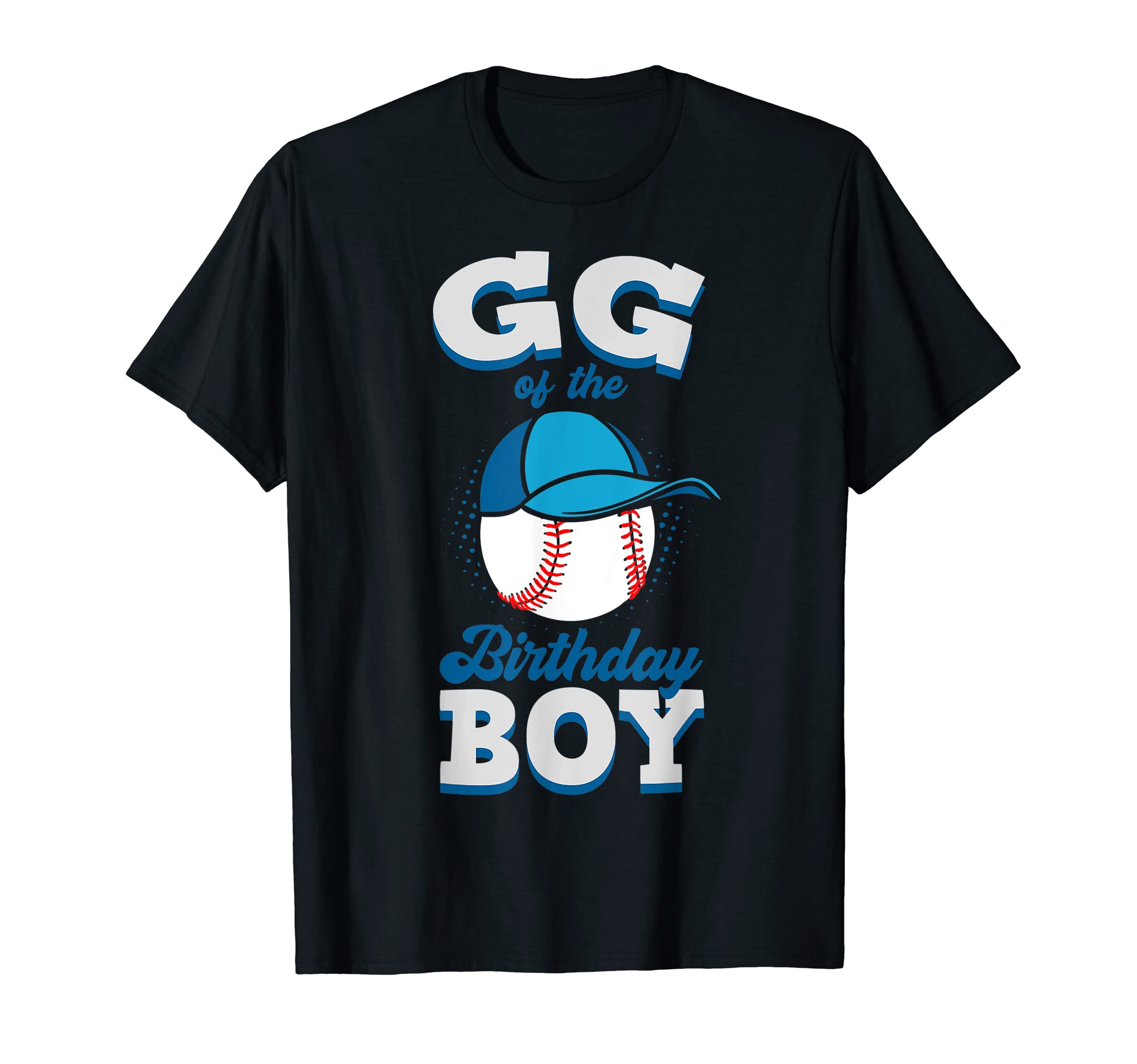 Gg Birthday Baseball Theme Family Bday T-Shirt - Custom Art Print Unisex - T-Shirt, Sweatshirt, Hoodie