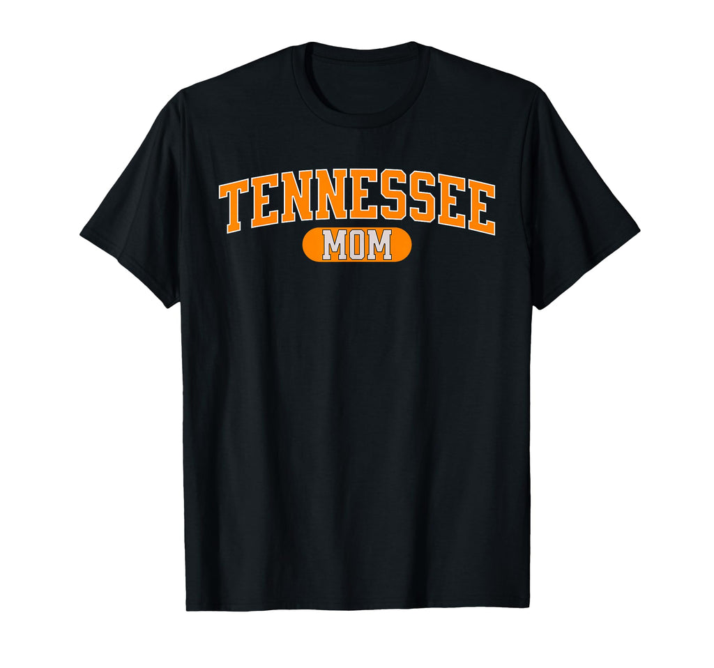 Tennessee Mom Bold Varsity Lettering T-Shirt - Aesthetic Graphic Unisex - T-Shirt, Sweatshirt, Hoodie