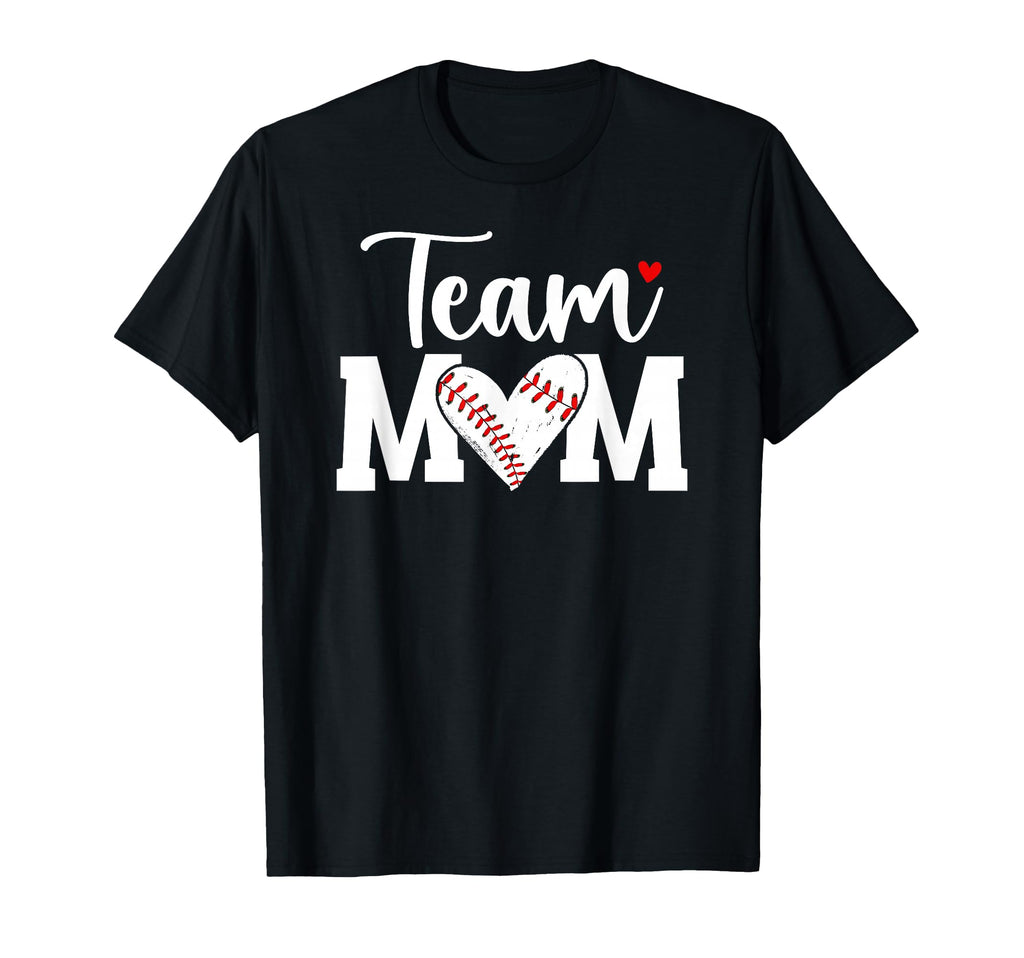 Baseball Team Mom Appreciation T-Shirt - Fun Novelty Design for Adults - T-Shirt, Sweatshirt, Hoodie