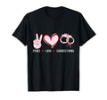 Peace Love Corrections Gift T-Shirt - Casual Everyday Wear Men Women - T-Shirt, Sweatshirt, Hoodie