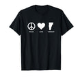Peace Love Vermont Best Gift Vermonters T-Shirt - Aesthetic Graphic Unisex - T-Shirt, Sweatshirt, Hoodie