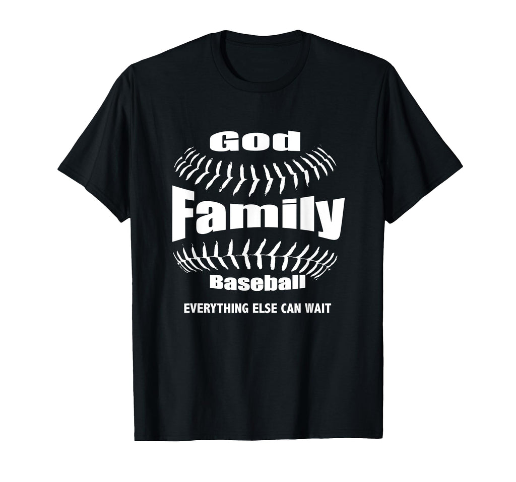 Christian Baseball Gift God Family T-Shirt - Casual Everyday Wear Unisex - T-Shirt, Sweatshirt, Hoodie