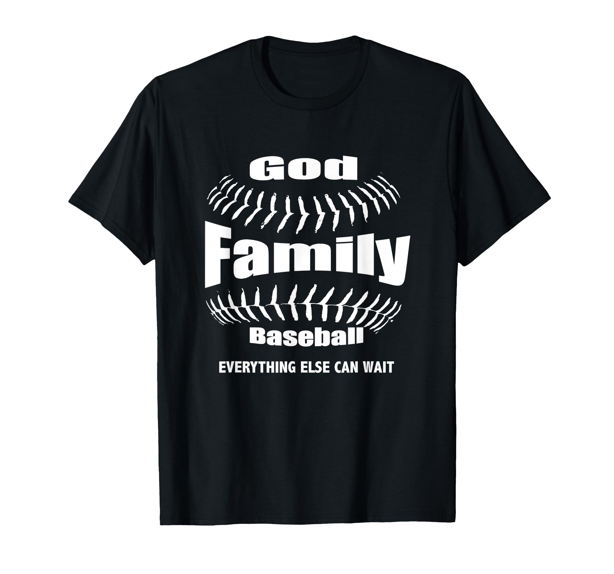 Christian Baseball Gift God Family T-Shirt - Casual Everyday Wear Unisex - T-Shirt, Sweatshirt, Hoodie
