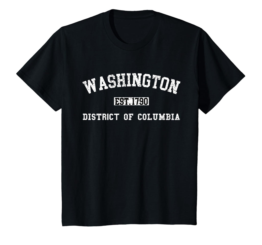 Washington Dc Usa Varsity Sports T-Shirt - Unique Graphic for Adults - T-Shirt, Sweatshirt, Hoodie