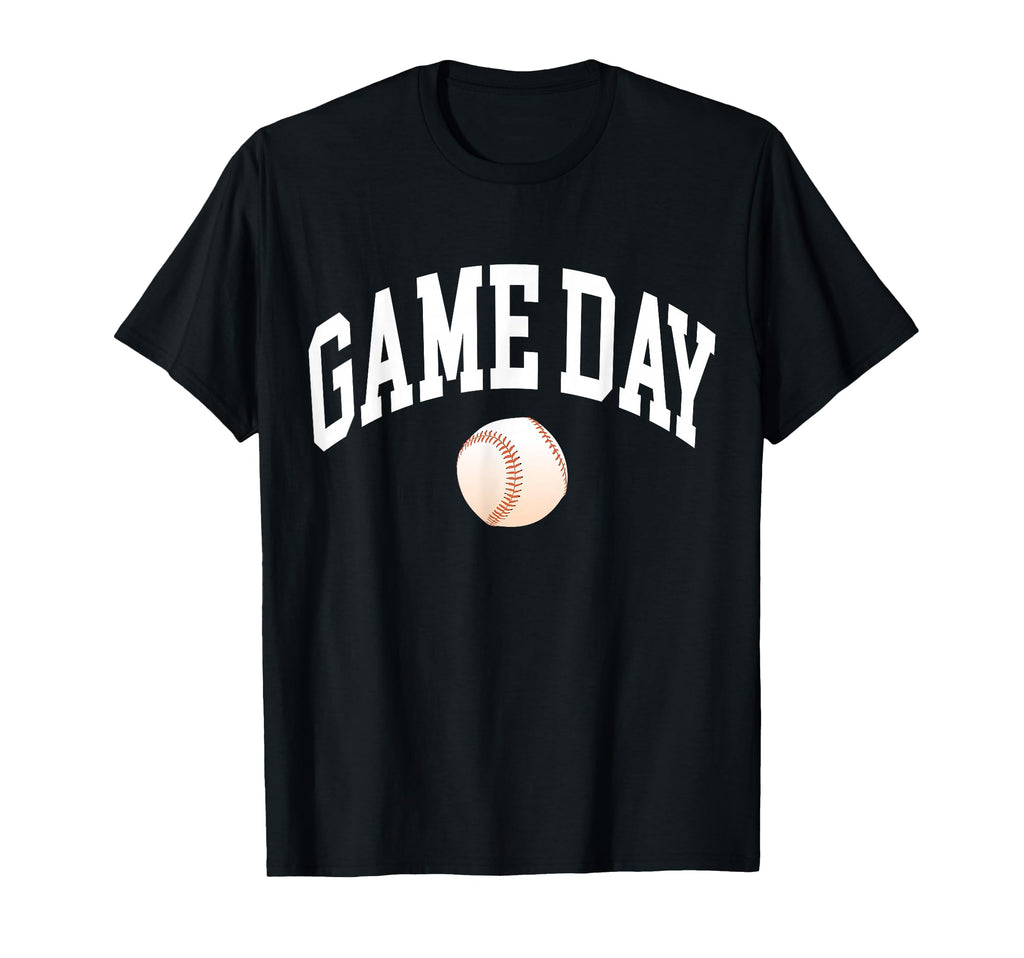 Game Day Baseball Player And Fan T-Shirt - Aesthetic Graphic for Adults - T-Shirt, Sweatshirt, Hoodie