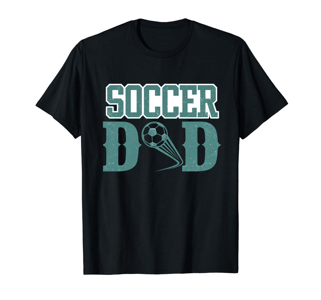 Soccer Dad Happy Fathers Day Wife T-Shirt - Custom Art Print for Adults - T-Shirt, Sweatshirt, Hoodie