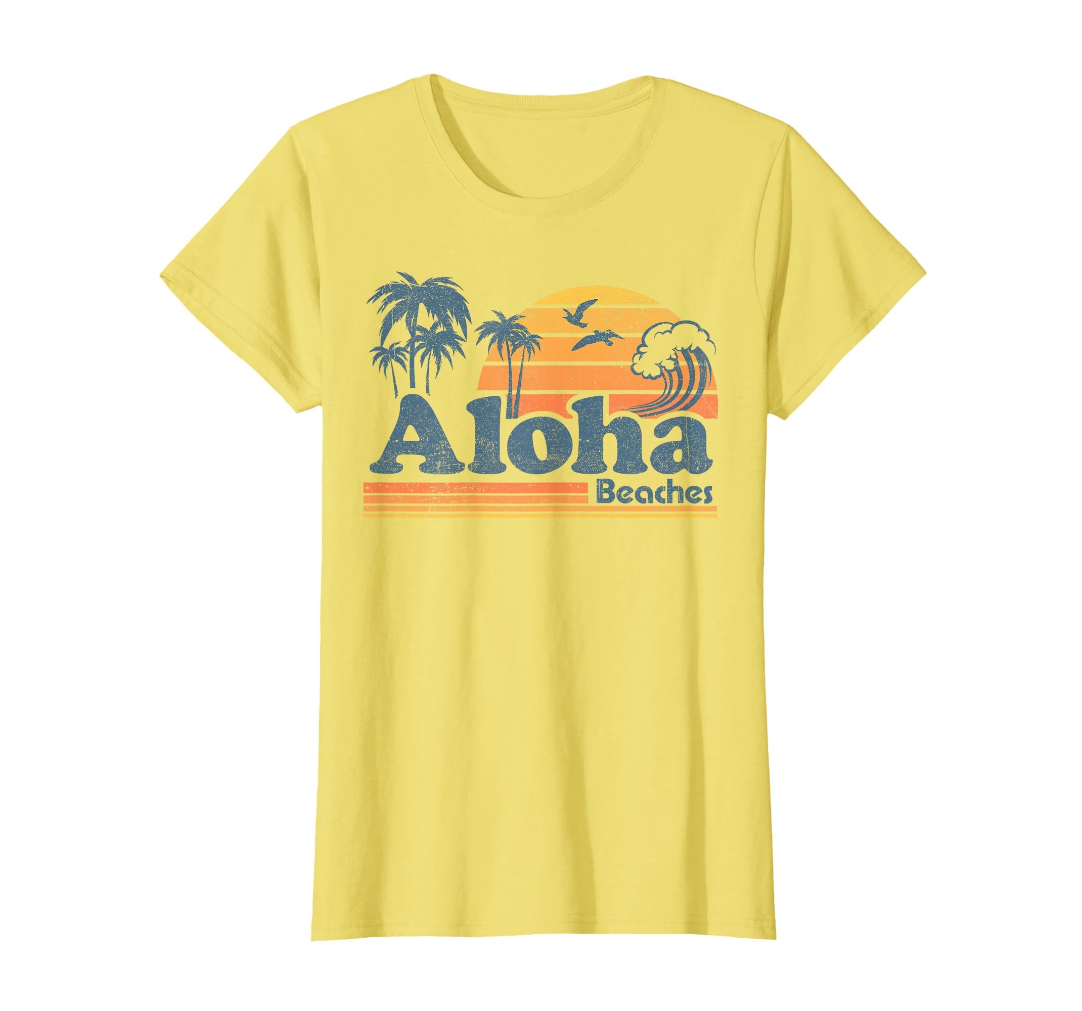 Aloha Beaches Hawaii Beach T-Shirt - Casual Everyday Wear for Adults - T-Shirt, Sweatshirt, Hoodie