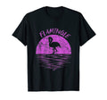 Flamingo Distressed Sunset Flamingle T-Shirt - Streetwear Style for Adults - T-Shirt, Sweatshirt, Hoodie