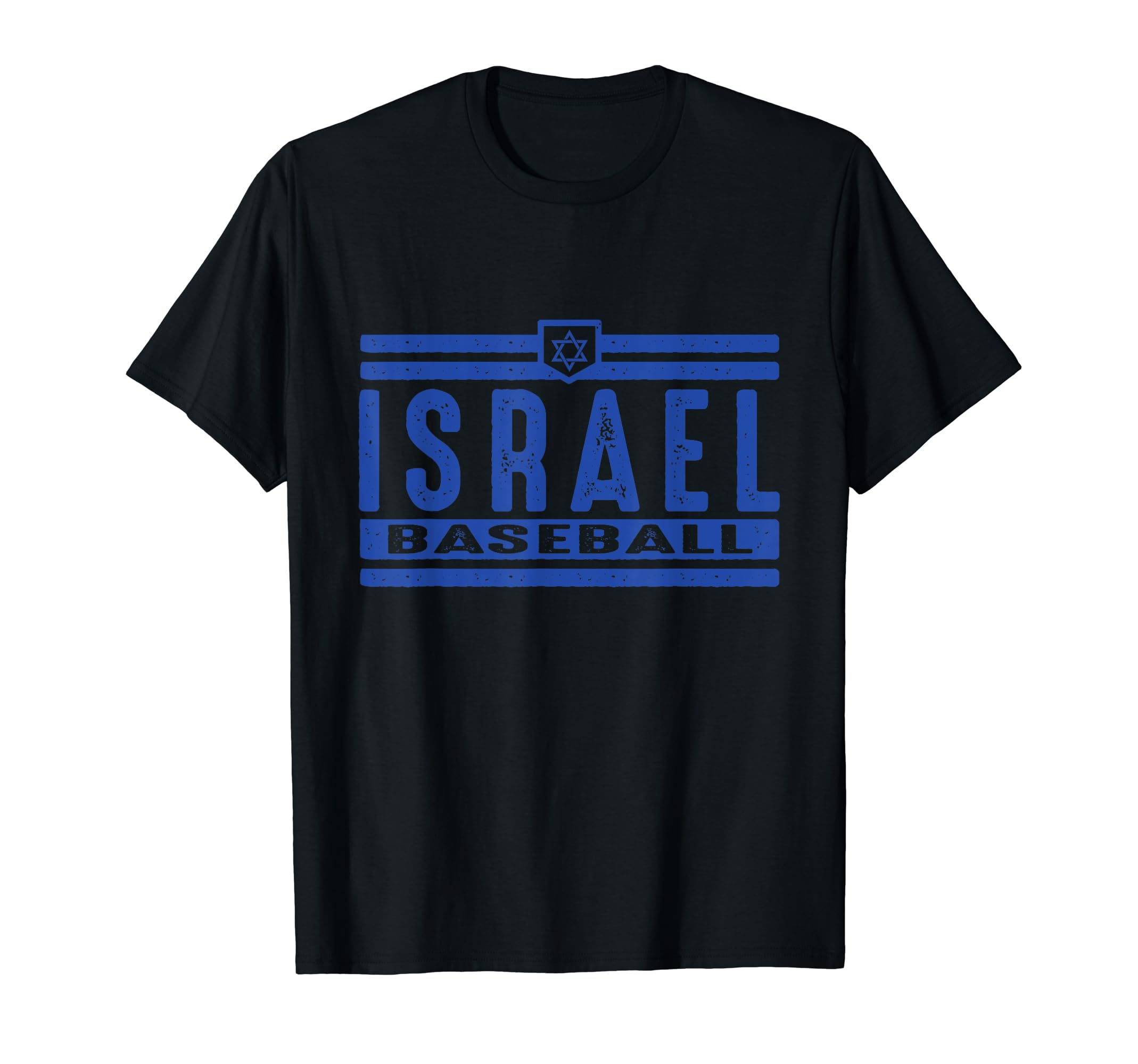 Israel Baseball Sport Jewish Star T-Shirt - Custom Art Print Men Women - T-Shirt, Sweatshirt, Hoodie