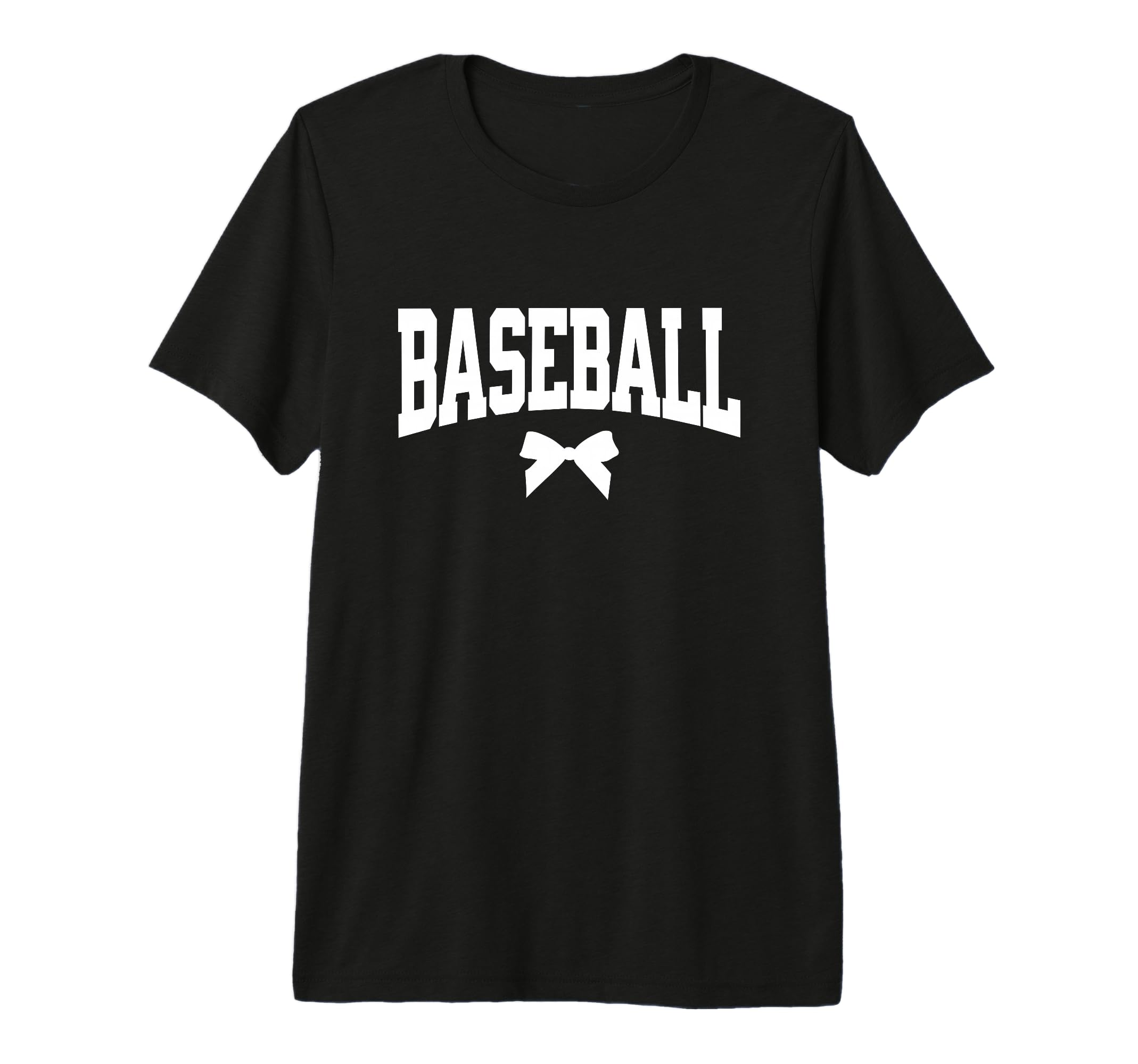 Baseball Bow Baseball Mom Coach Gift T-Shirt - Trendy Graphic Men Women - T-Shirt, Sweatshirt, Hoodie