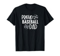 Baseball Player Dad Gift Proud T-Shirt - Custom Art Print for Adults - T-Shirt, Sweatshirt, Hoodie