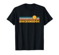 Breckenridge Colorado Sunset T-Shirt - Minimalist Print Men Women - T-Shirt, Sweatshirt, Hoodie