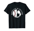 Daughter Ballers Mom Dad Baseball Soccer T-Shirt - Streetwear Style Unisex - T-Shirt, Sweatshirt, Hoodie