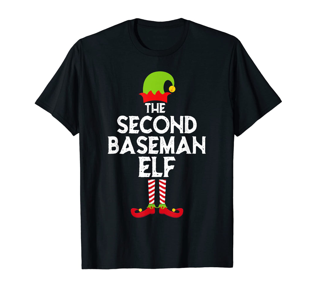 Second Baseman Elf Baseball Matching T-Shirt - Custom Art Print Unisex - T-Shirt, Sweatshirt, Hoodie