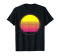 Glowing Sun Aesthetic Vaporwave Art T-Shirt - Unique Graphic for Adults - T-Shirt, Sweatshirt, Hoodie