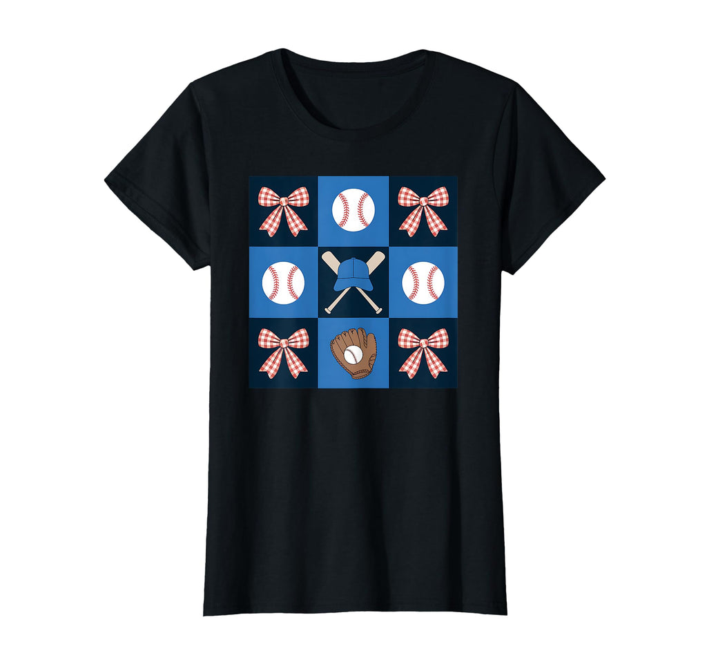Baseball Sister Coquette Bow Mothers T-Shirt - Aesthetic Graphic Men Women - T-Shirt, Sweatshirt, Hoodie