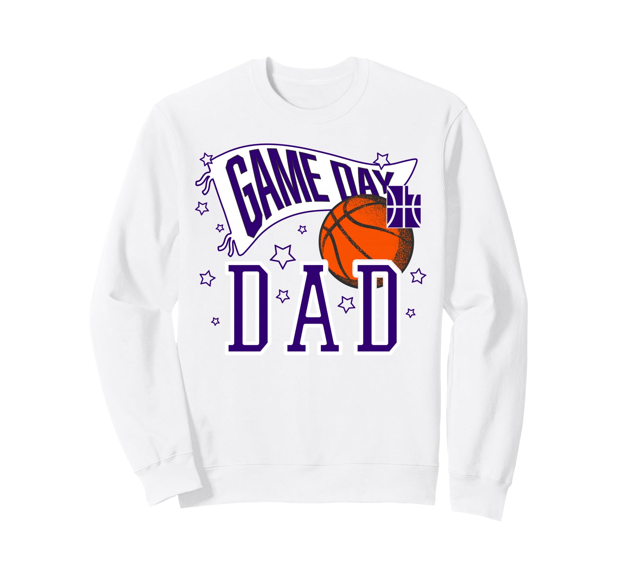 Nba Utah Jazz Fathers Day Pennant Game Sweatshirt - Graphic Print Unisex - T-Shirt, Sweatshirt, Hoodie
