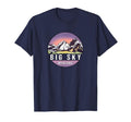 Big Sky Montana Distressed T-Shirt - Novelty Apparel Men Women - T-Shirt, Sweatshirt, Hoodie