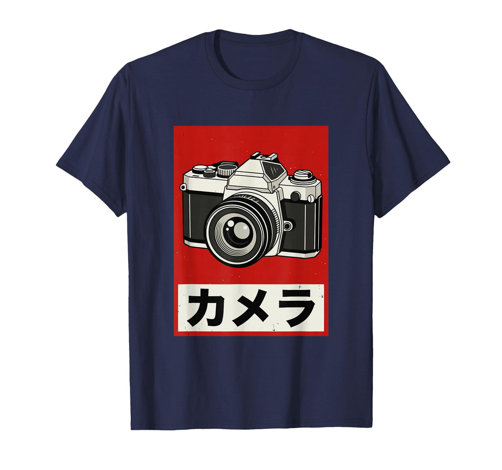 Japanese Analog Slr Camera T-Shirt - Unique Graphic for Adults - T-Shirt, Sweatshirt, Hoodie