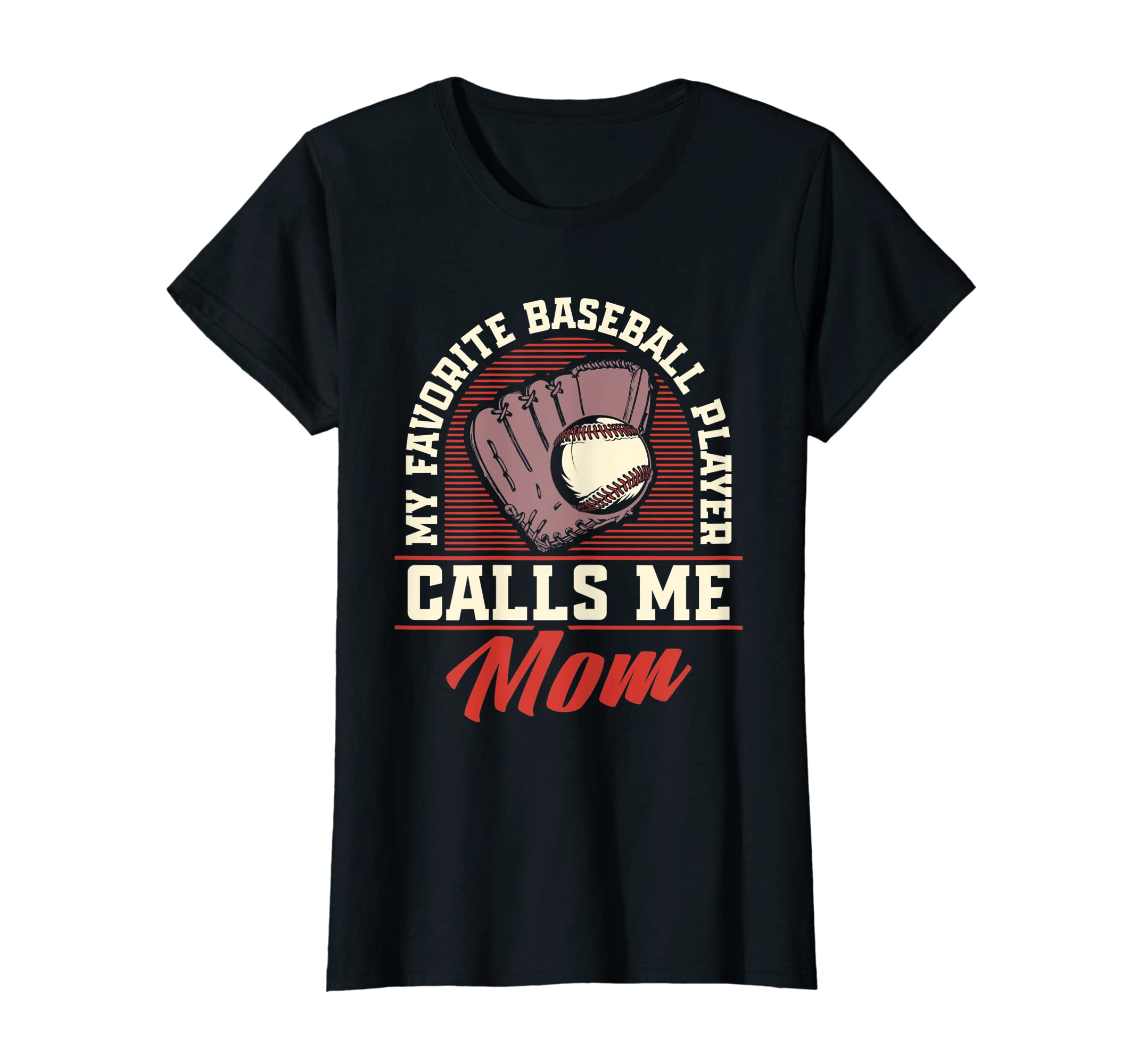 Womens My Favorite Baseball Player T-Shirt - Fun Novelty Design for Adults - T-Shirt, Sweatshirt, Hoodie