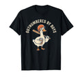 Funny Mom Goose Mothers Day Outnumbered T-Shirt - Unique Graphic Unisex - T-Shirt, Sweatshirt, Hoodie