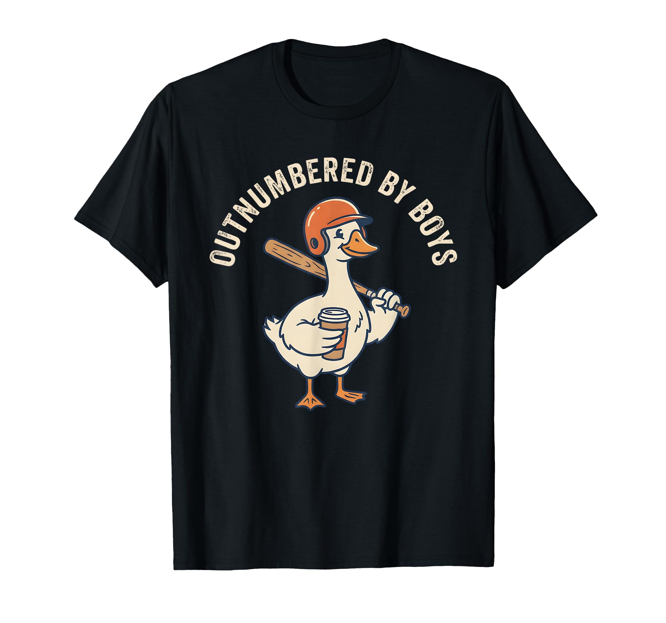 Funny Mom Goose Mothers Day Outnumbered T-Shirt - Unique Graphic Unisex - T-Shirt, Sweatshirt, Hoodie