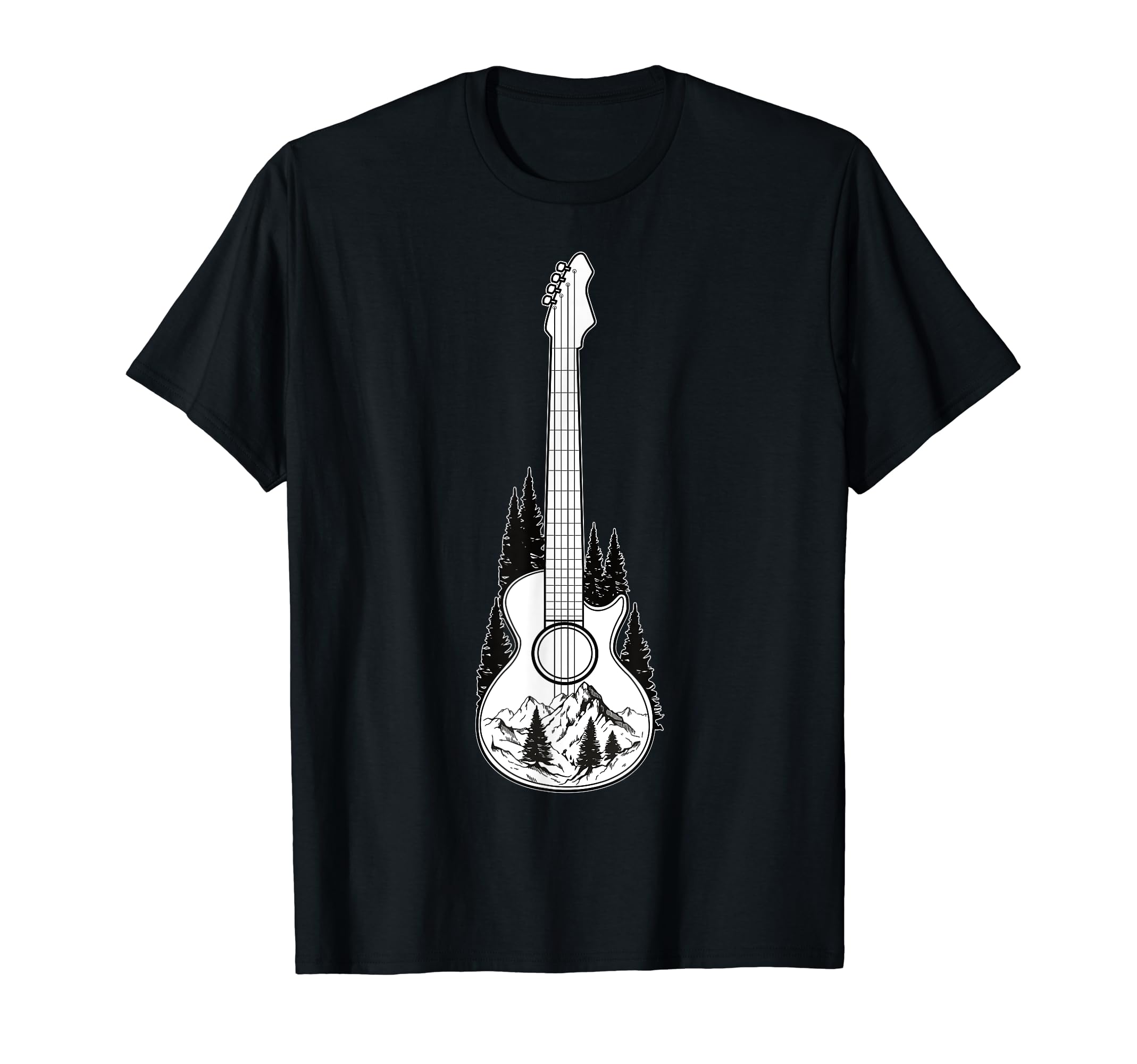 Electric Guitar Guitar Heavy Metal Rock T-Shirt - Graphic Print Men Women - T-Shirt, Sweatshirt, Hoodie