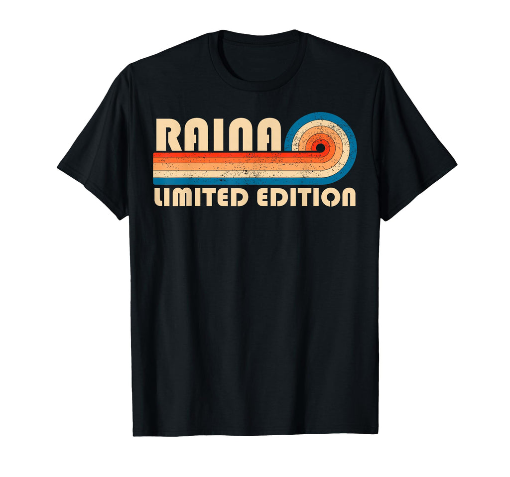 Raina 70S 80S Sunset Stripe T-Shirt - Unique Graphic for Adults - T-Shirt, Sweatshirt, Hoodie