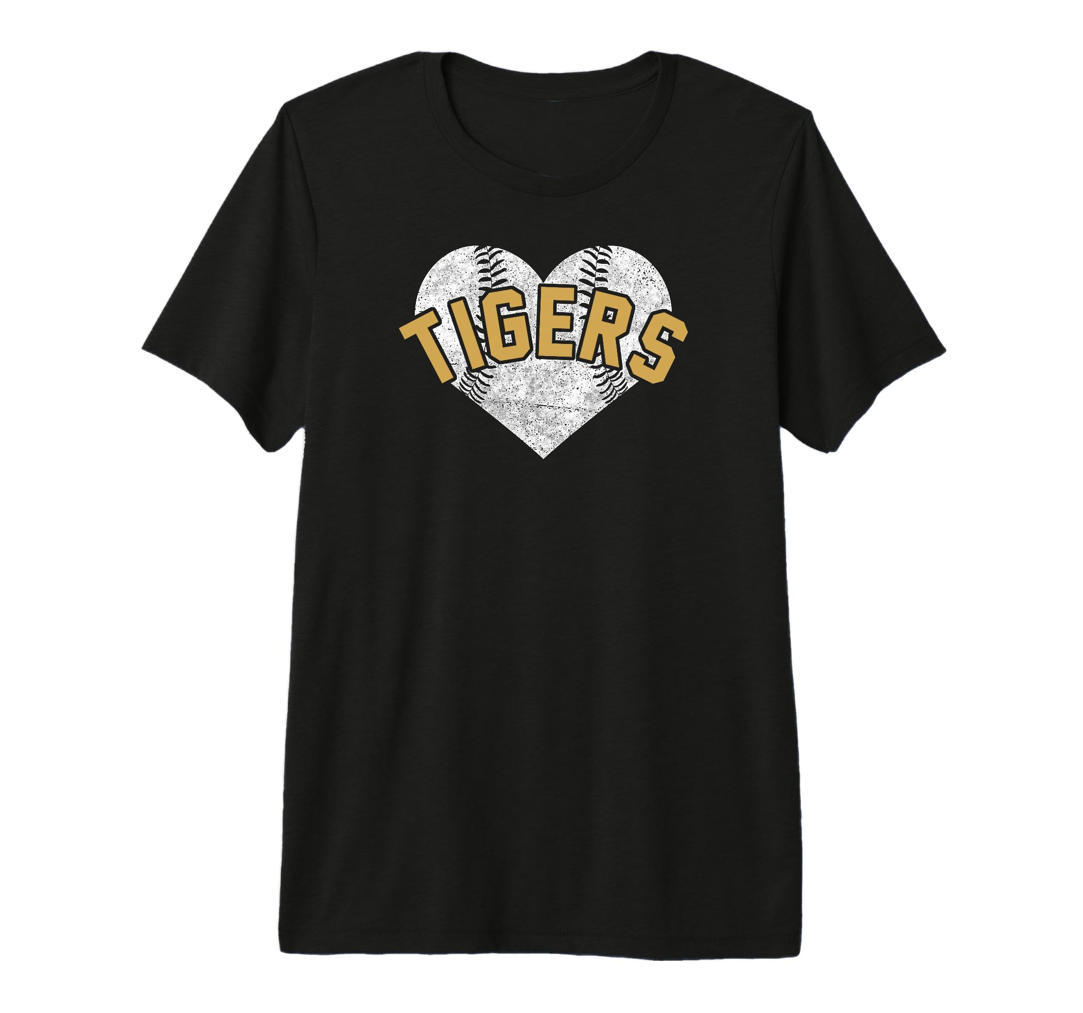 Tigers Baseball Softball High School T-Shirt - Trendy Graphic for Adults - T-Shirt, Sweatshirt, Hoodie