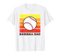 Baseball Dad Funny Baseball Father T-Shirt - Aesthetic Graphic Men Women - T-Shirt, Sweatshirt, Hoodie
